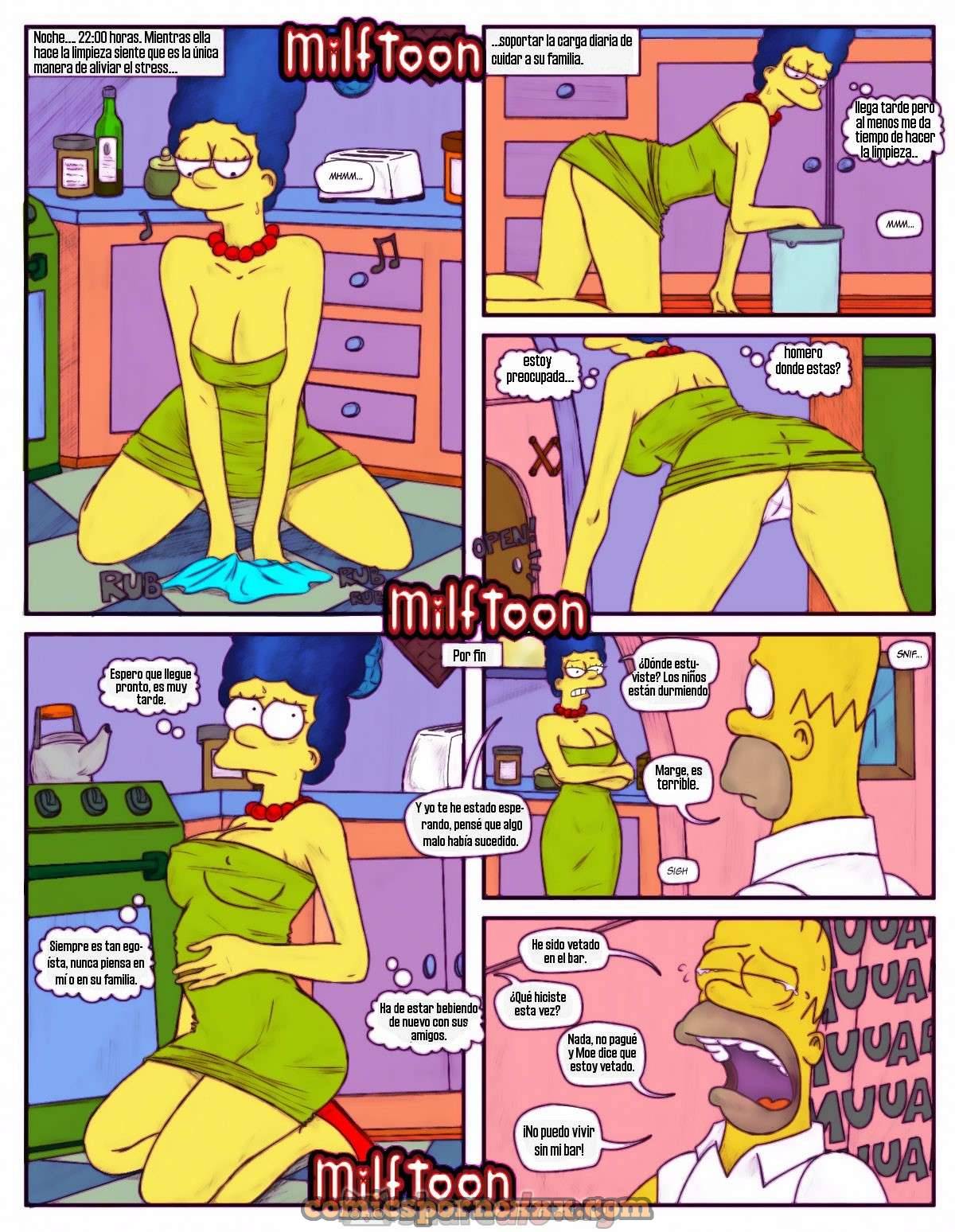 SimSex Milftoon (Los Simpson) - 01 - Comics Porno - Hentai Manga - Cartoon XXX