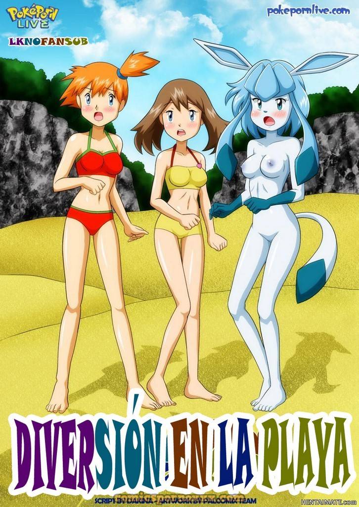 Diverción en la Playa (Pokémon) - 1 - Comics Porno - Hentai Manga - Cartoon XXX