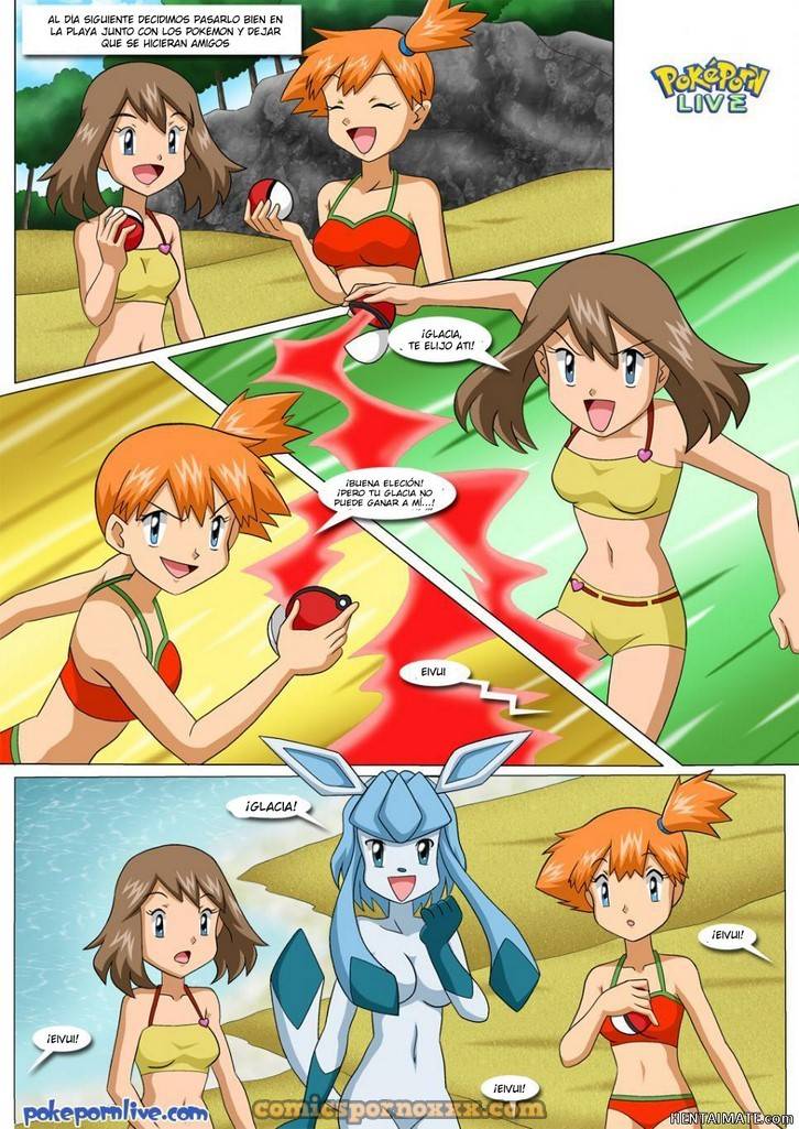 Diverción en la Playa (Pokémon) - 3 - Comics Porno - Hentai Manga - Cartoon XXX