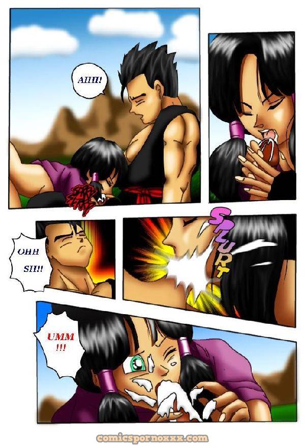 Dragon Ball X (Videl Enseña a Gohan a Chupar Coños) - 3 - Comics Porno - Hentai Manga - Cartoon XXX