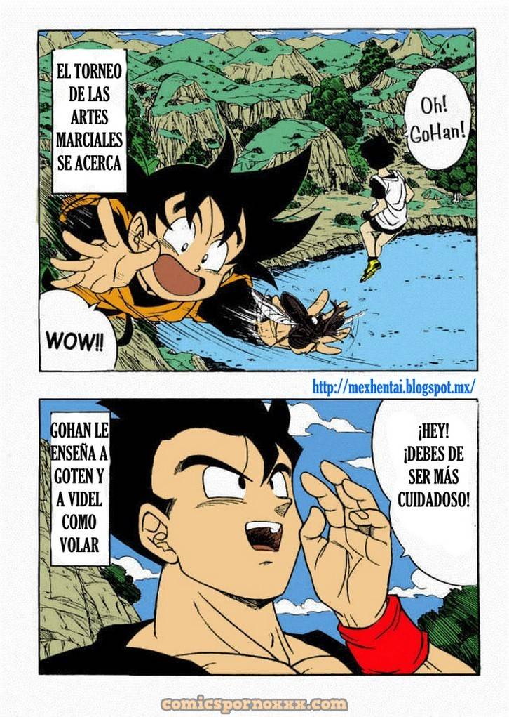Dragon Ball H (Videl es Cogida Duramente por Gohan) - 2 - Comics Porno - Hentai Manga - Cartoon XXX