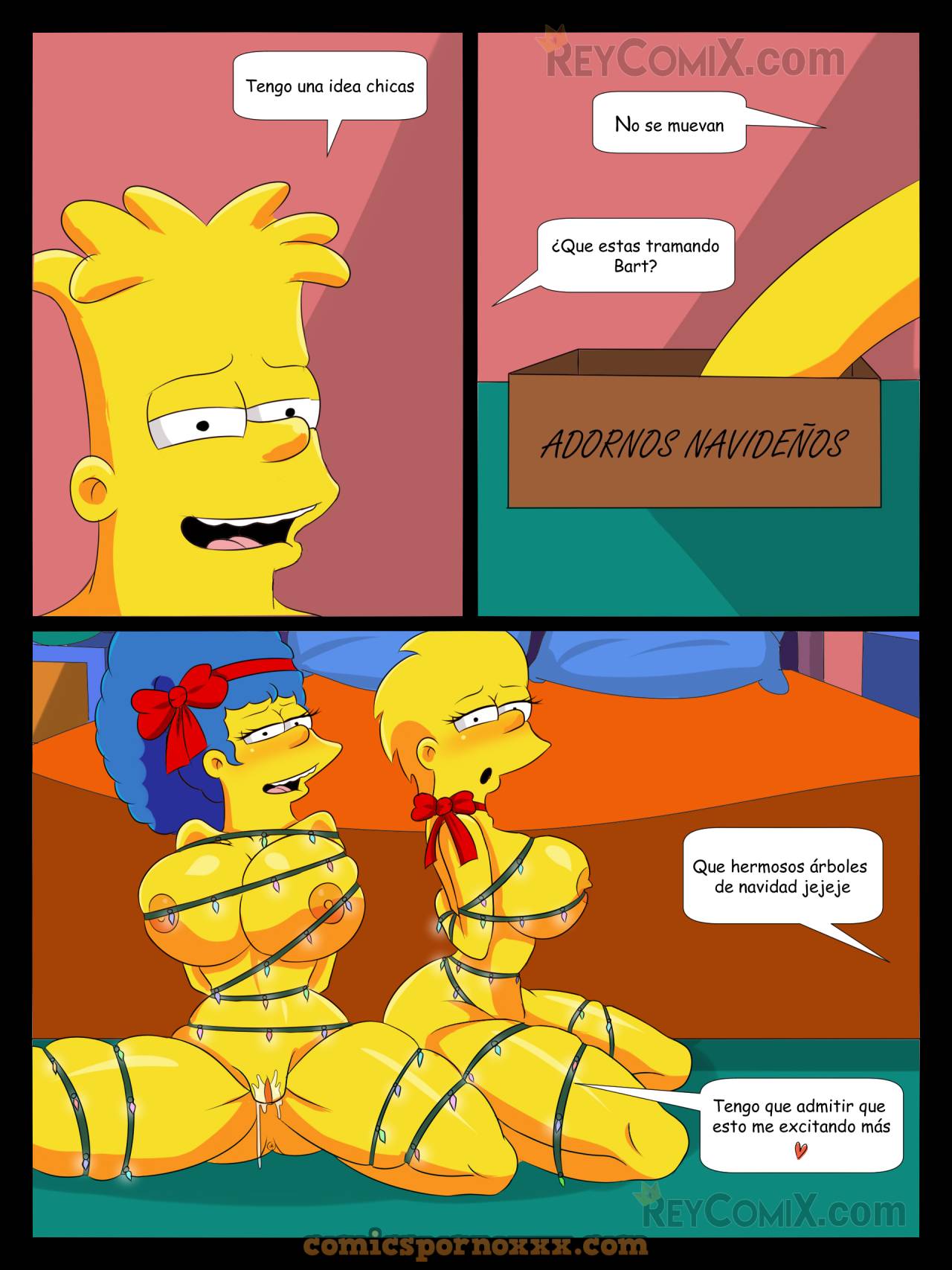 Los Simpsons en Navidad en Familia - 10 - Comics Porno - Hentai Manga - Cartoon XXX