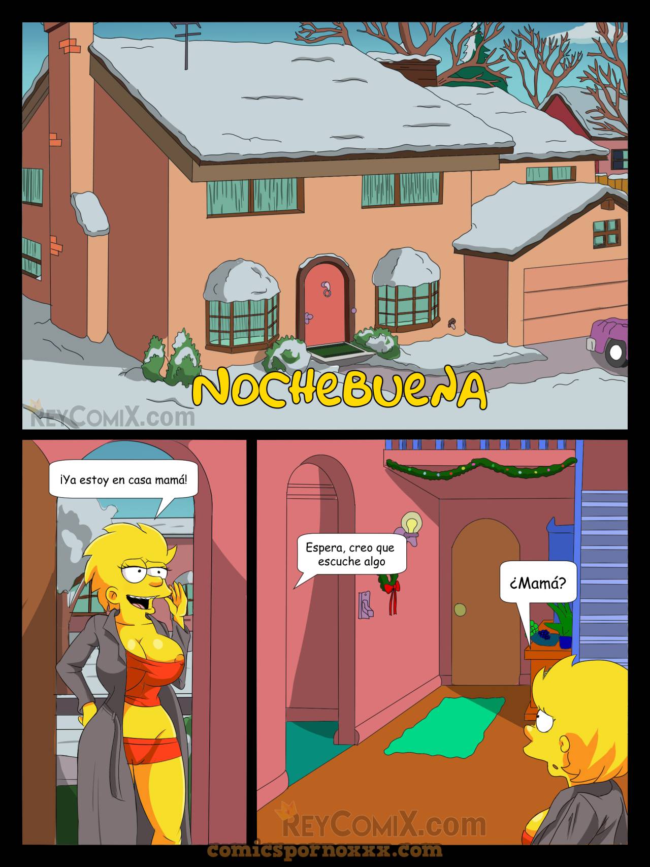 Los Simpsons en Navidad en Familia - 2 - Comics Porno - Hentai Manga - Cartoon XXX