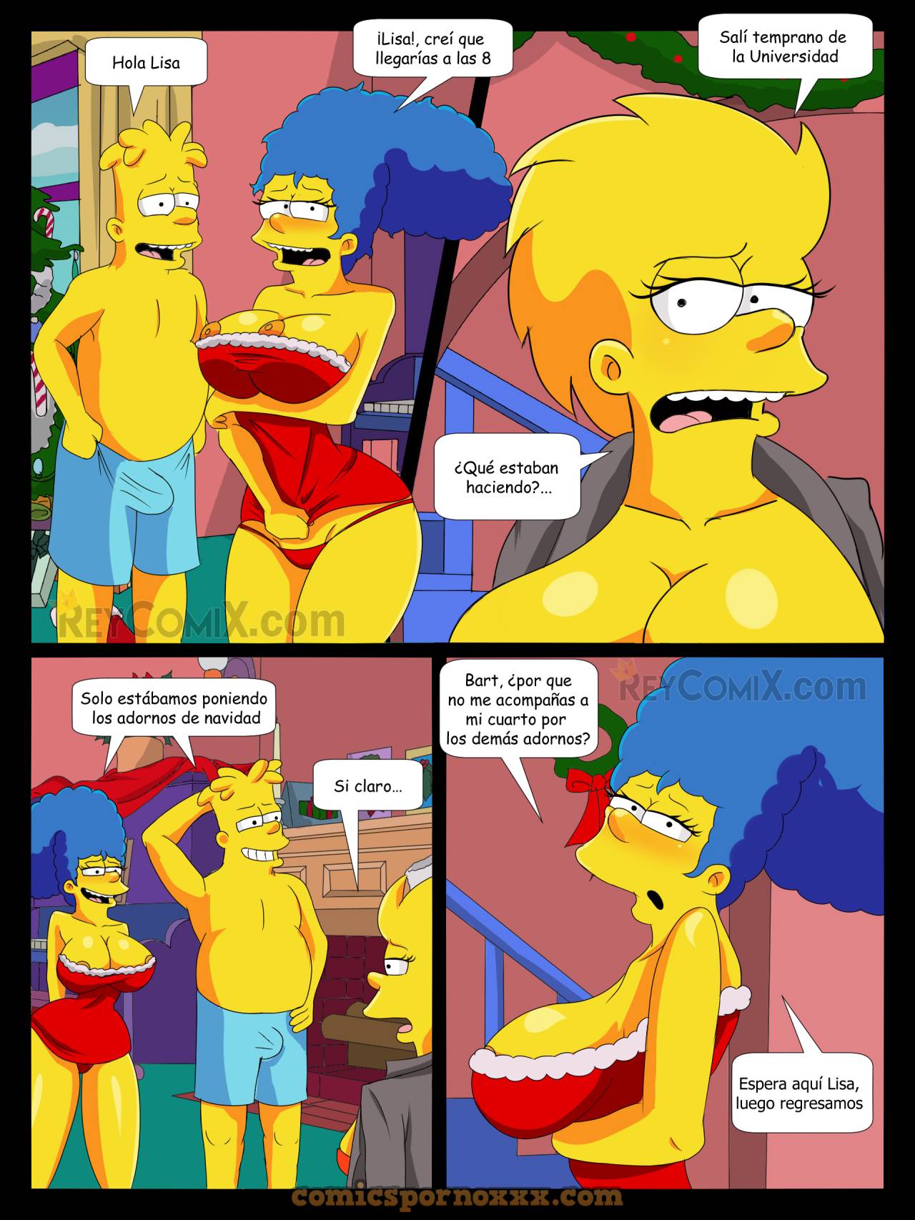 Los Simpsons en Navidad en Familia - 3 - Comics Porno - Hentai Manga - Cartoon XXX