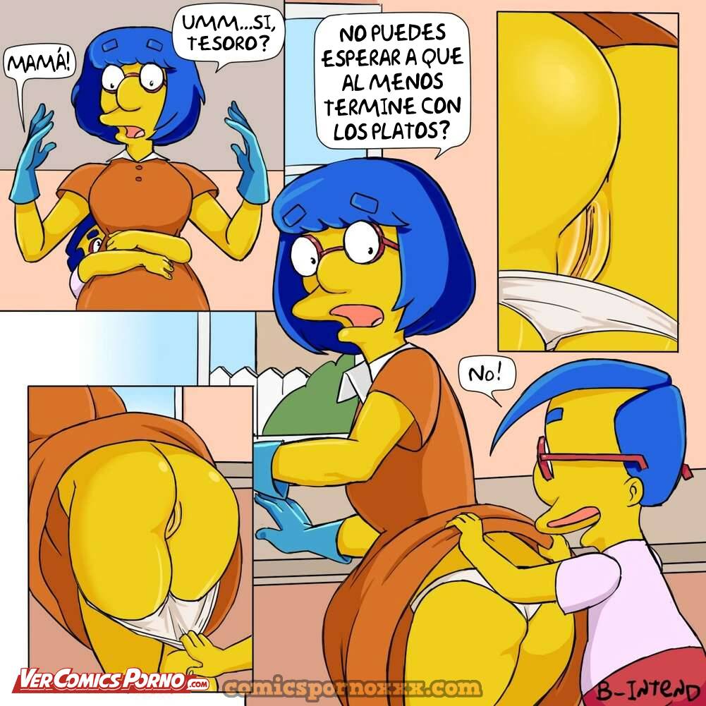 Milhouse Follando a su Madre Luann Van Houten - 10 - Comics Porno - Hentai Manga - Cartoon XXX