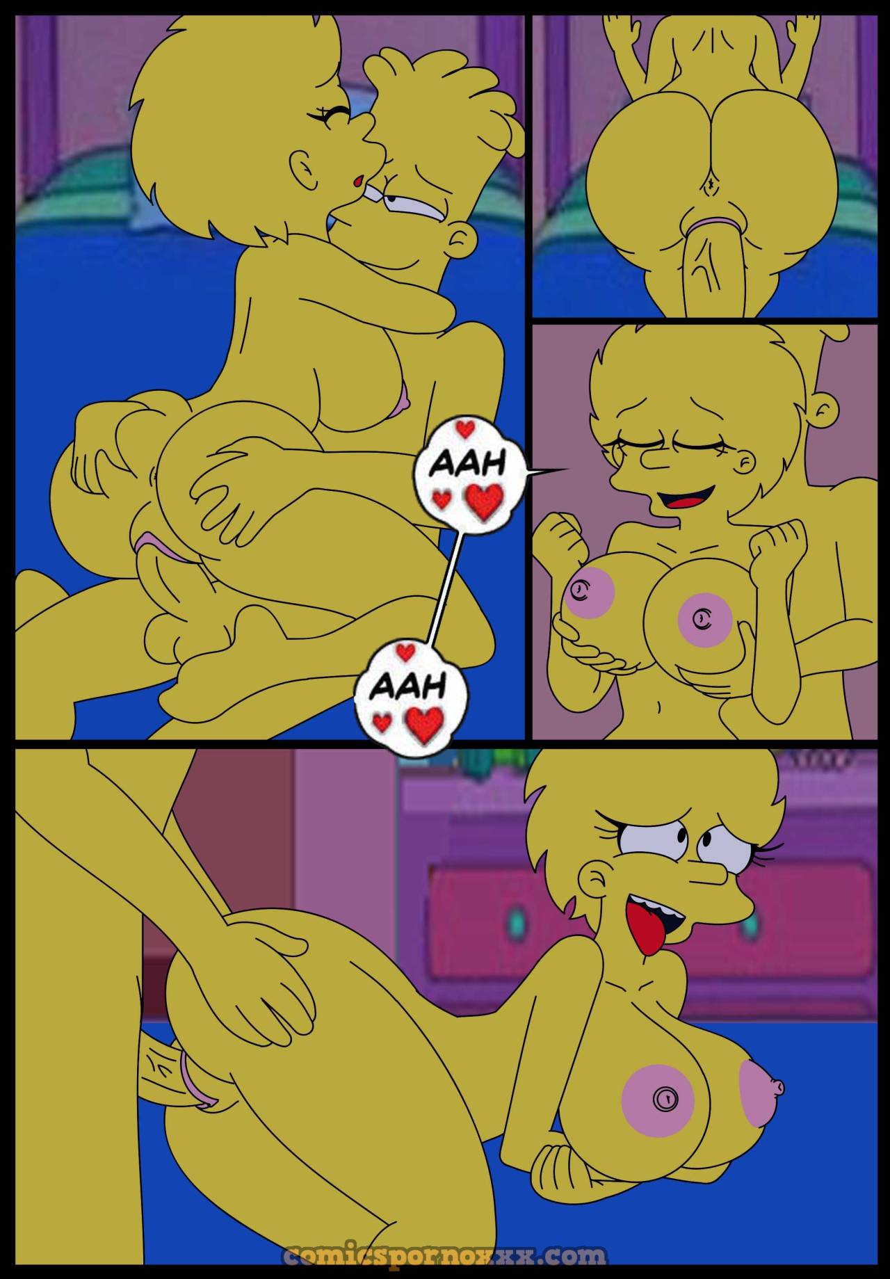 El Video Porno de Marge y Homero Simpson - 11 - Comics Porno - Hentai Manga - Cartoon XXX