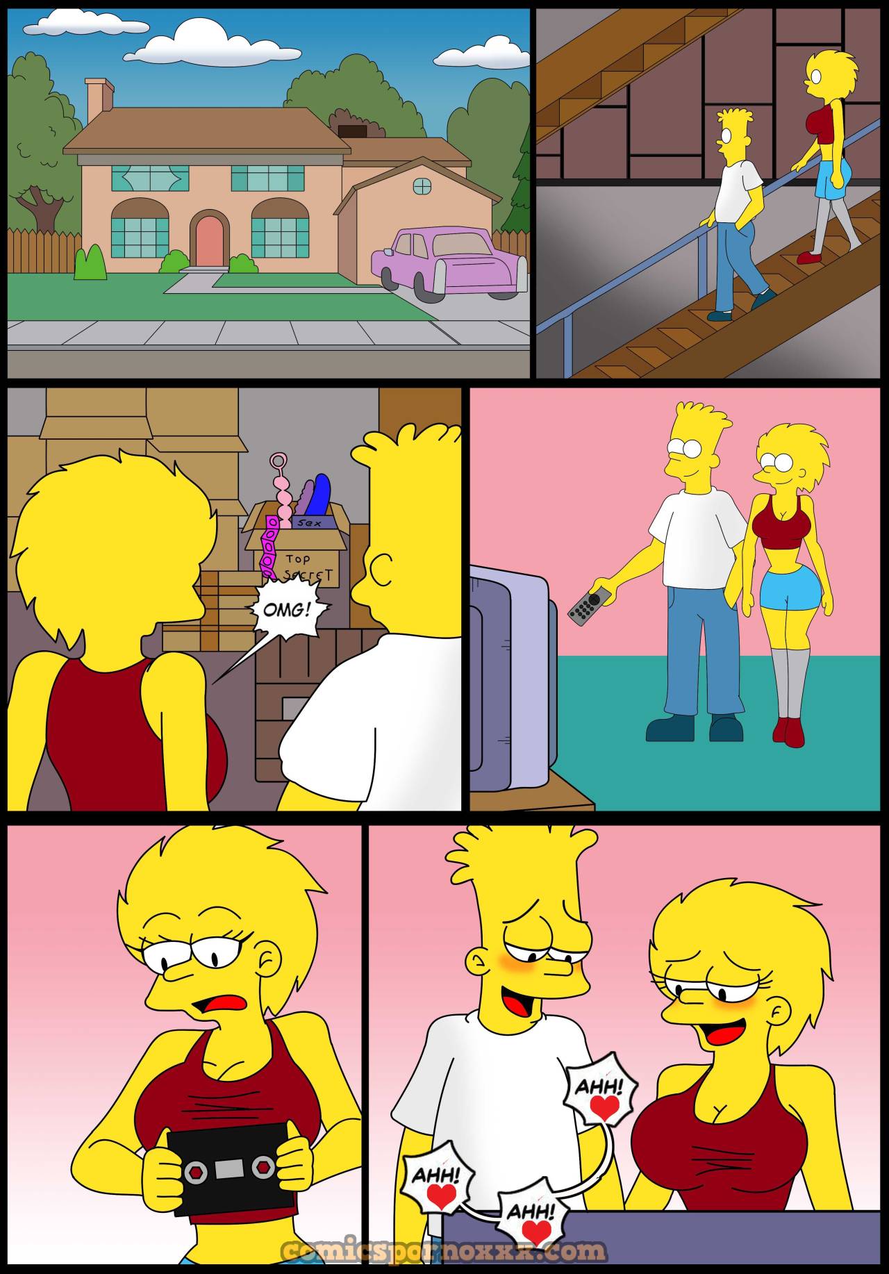 El Video Porno de Marge y Homero Simpson - 2 - Comics Porno - Hentai Manga - Cartoon XXX
