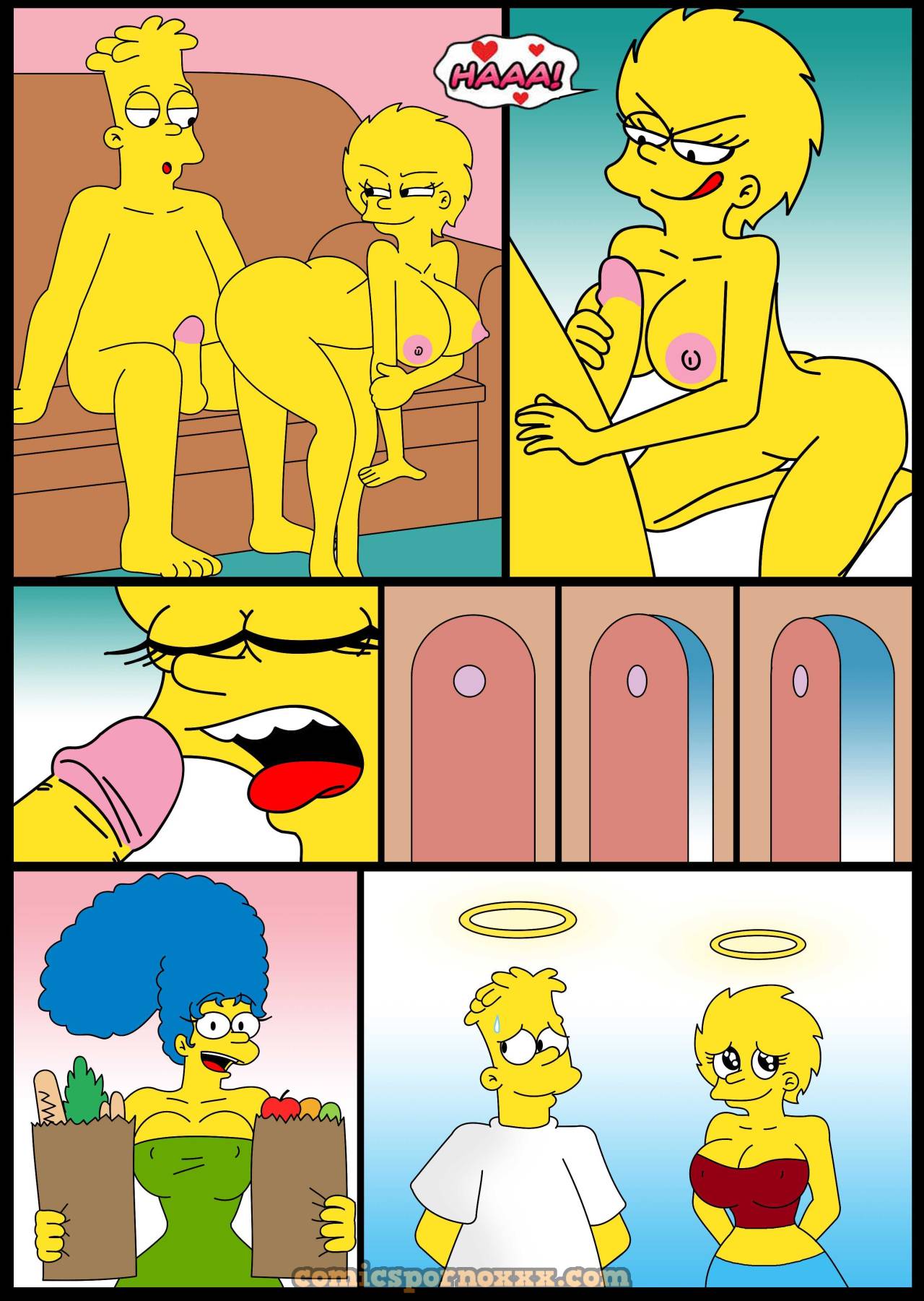 El Video Porno de Marge y Homero Simpson - 6 - Comics Porno - Hentai Manga - Cartoon XXX