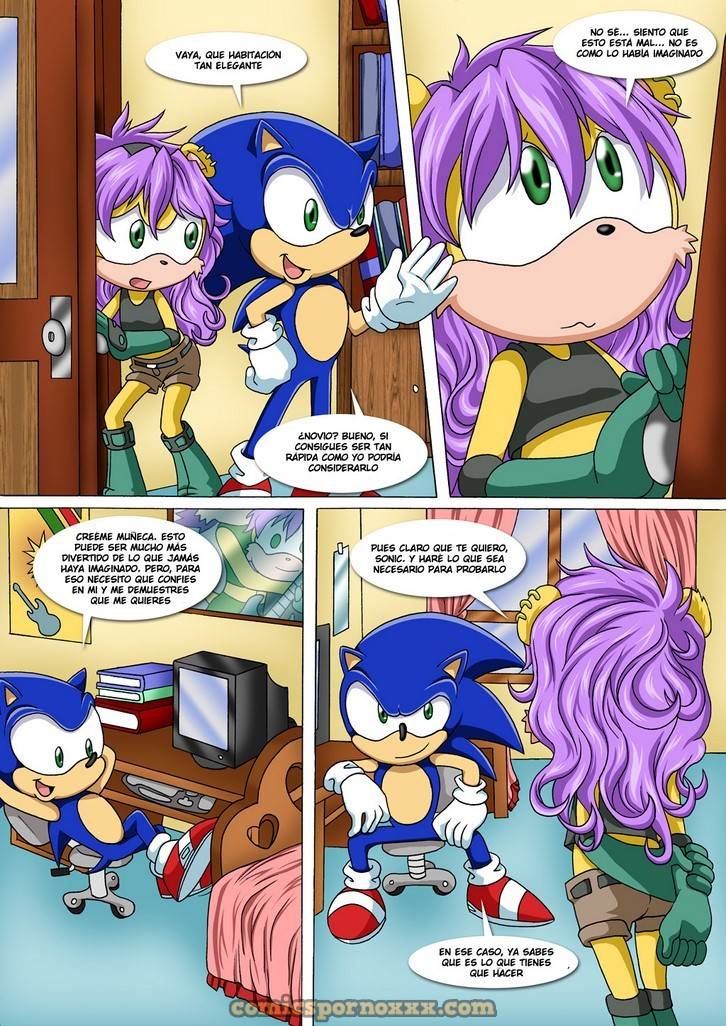 La Traición #1 (Sonic Folla por el Culo a Mina) - 12 - Comics Porno - Hentai Manga - Cartoon XXX