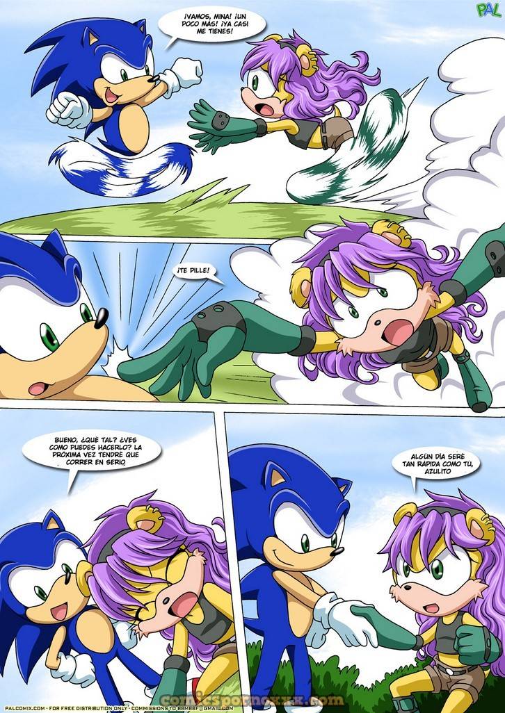 La Traición #1 (Sonic Folla por el Culo a Mina) - 5 - Comics Porno - Hentai Manga - Cartoon XXX