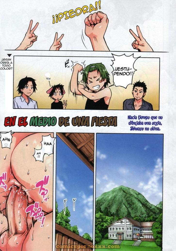 En Medio de la Fiesta - 1 - Comics Porno - Hentai Manga - Cartoon XXX