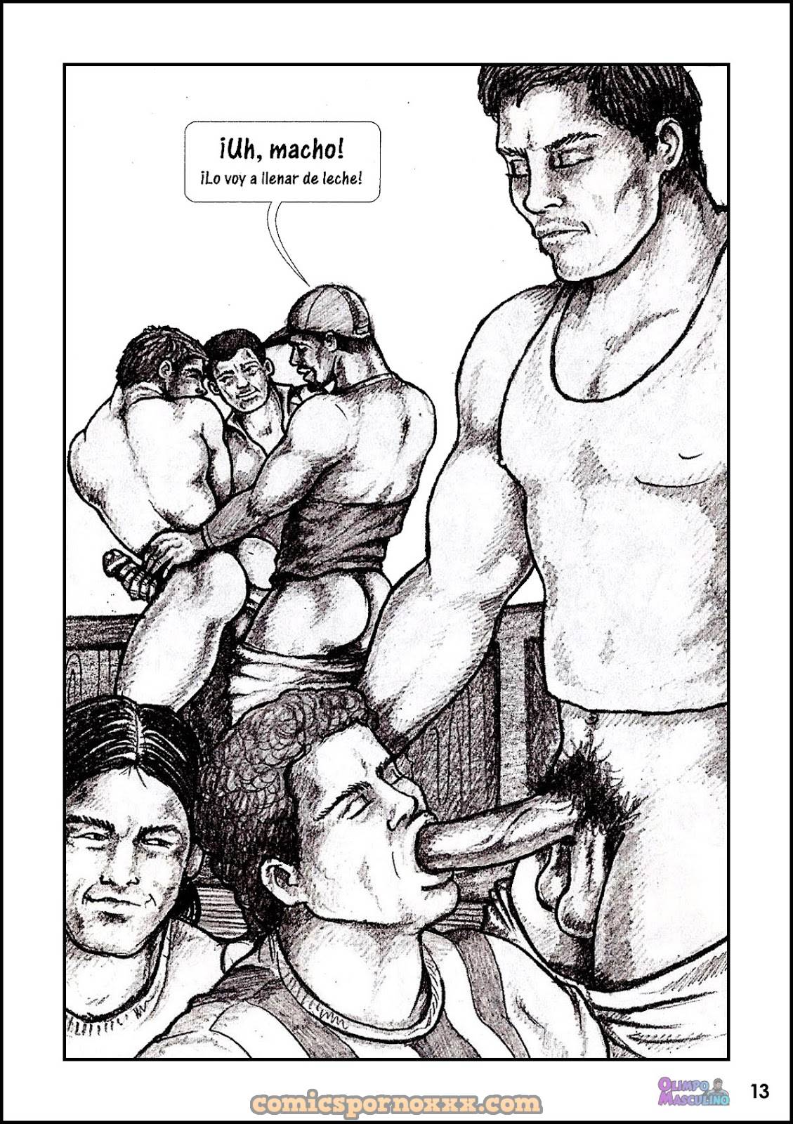 La Hinchada (Sexo Gay Argentino) - 13 - Comics Porno - Hentai Manga - Cartoon XXX