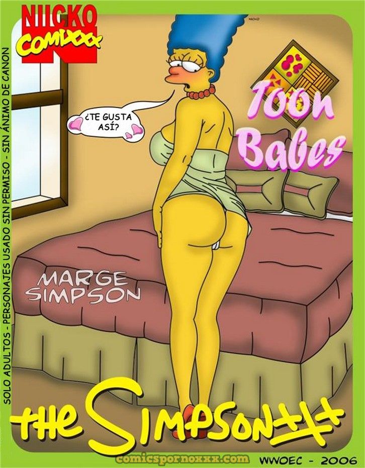 Toon Babes (Marge y Bart Simpson Sexo Anal) - 1 - Comics Porno - Hentai Manga - Cartoon XXX