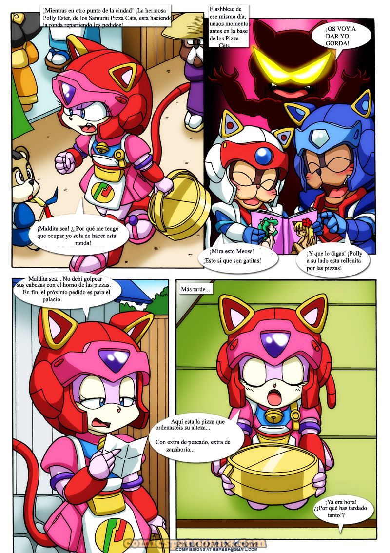 Samurai Pizza Cats (Tripping the Violet) - 3 - Comics Porno - Hentai Manga - Cartoon XXX