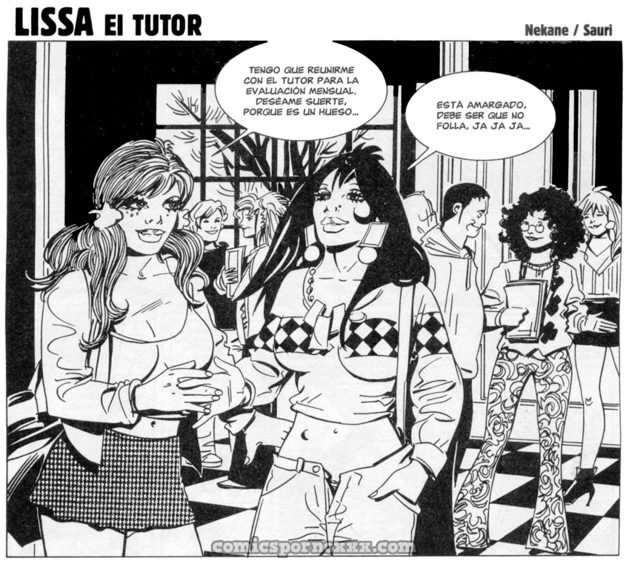 Lissa en El Tutor (Nekane and Sauri) - 2 - Comics Porno - Hentai Manga - Cartoon XXX