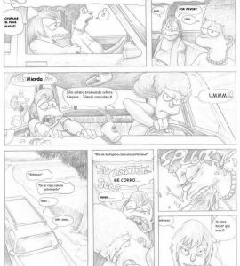 Manga - Nelson Muntz Follador (Los Simpson) - 8