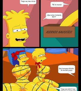 Historietas - Los Simpsons en Navidad en Familia - 10