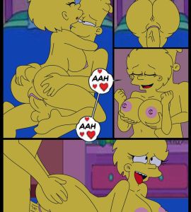 Cartoon - El Video Porno de Marge y Homero Simpson - 11