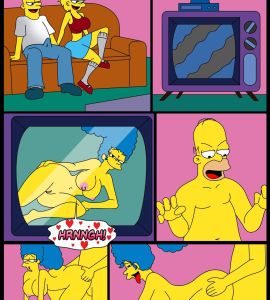 Porno - El Video Porno de Marge y Homero Simpson - 3