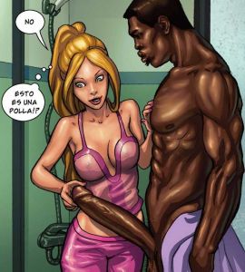 Comics Porno - La Construcción – Chicas Blancas versus Chicos Negros (Interracial) - 7
