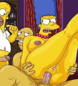 Descargar PDF - Homero y Marge Simpson Trio Porno con el Nerd de las Historietas - 12