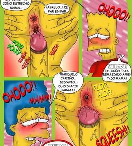 Comics XXX - Toon Babes (Marge y Bart Simpson Sexo Anal) - 6