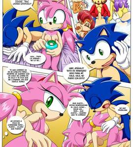 Comics XXX - La Primera Impresión (Sonic Follando a Amy) - 6