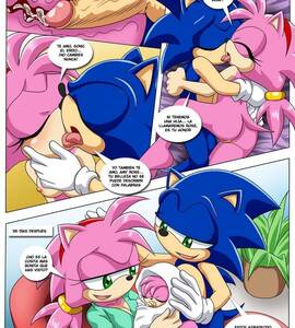 Comics Porno - La Primera Impresión (Sonic Follando a Amy) - 7
